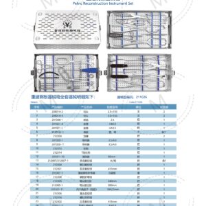 Bộ dụng cụ phẫu thuật xương chậu